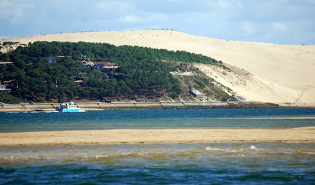 la dune du Pyla et les bancs de sable