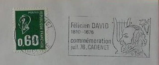 La flamme postale de Cadenet
