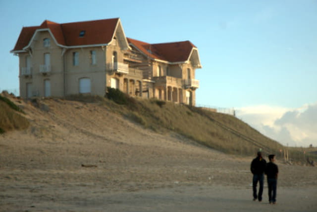 la maison en front d'océan