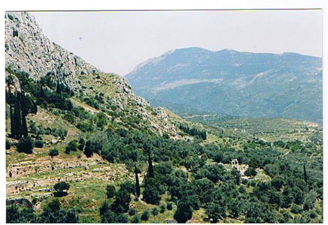 la montagne de Delphe