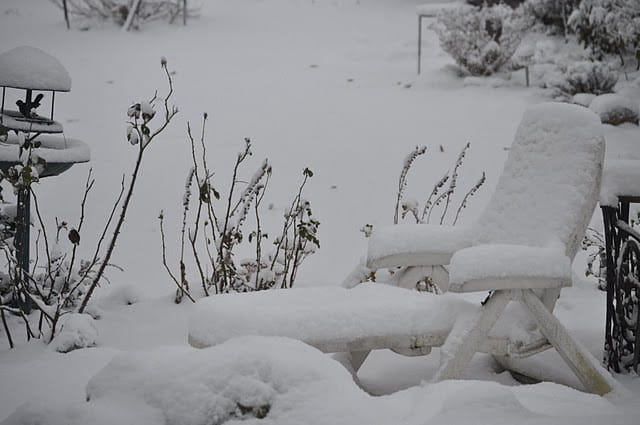 La neige est la !!