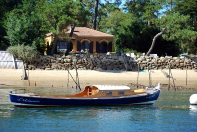 la pinasse, le bateau emblématique du Bassin d'Arcachon