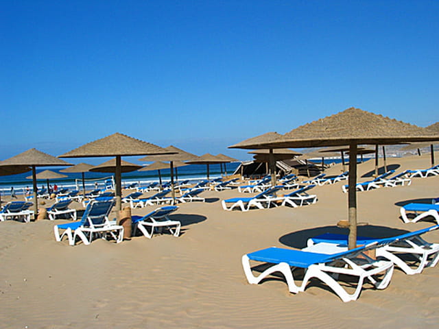 La plage d'agadir