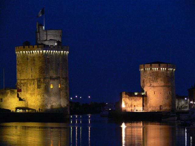 La rochelle de nuit