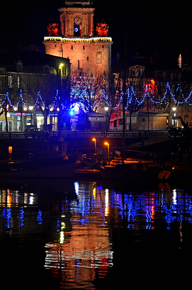 La Rochelle illuminée : Grosse Horloge