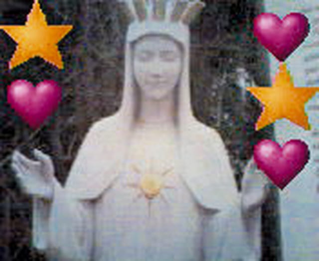 La vierge au coeur d or