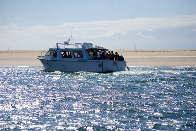 le bateau promenade sur le Bassin d'Arcachon