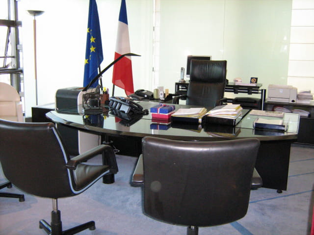 Le bureau de Christine Lagarde