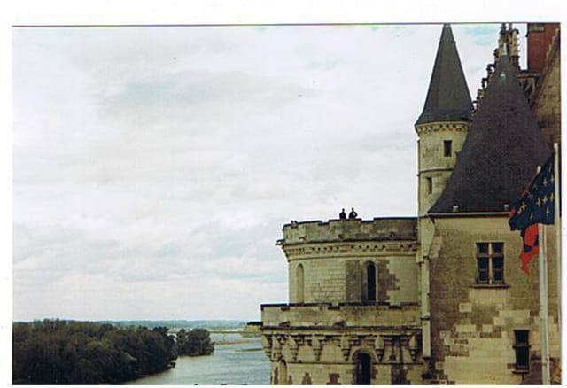 Le château d'amboise et la loire