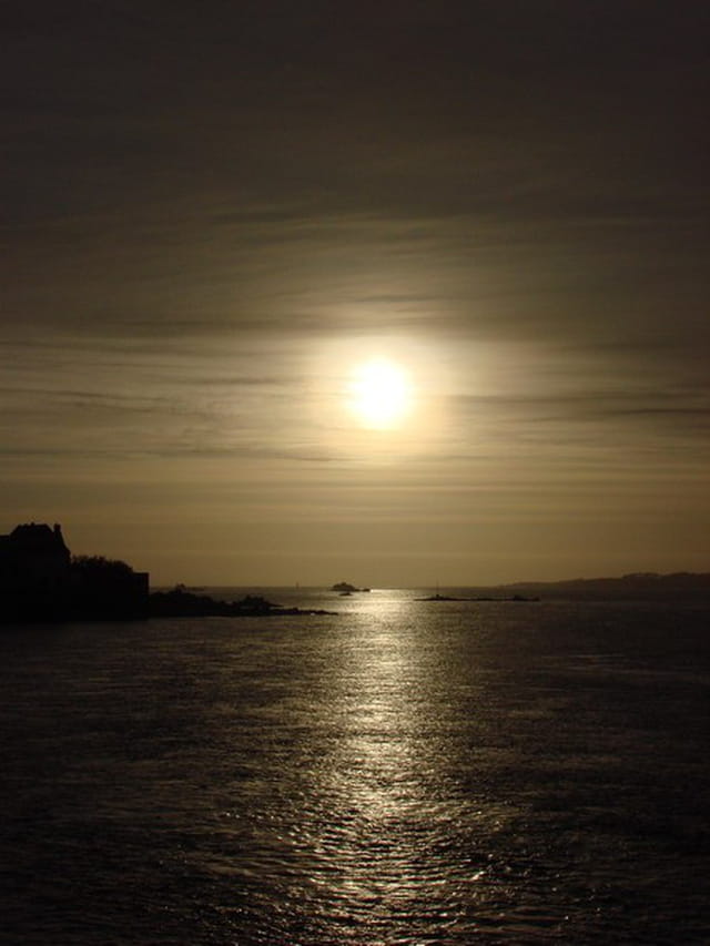 Le couchant de Roscoff