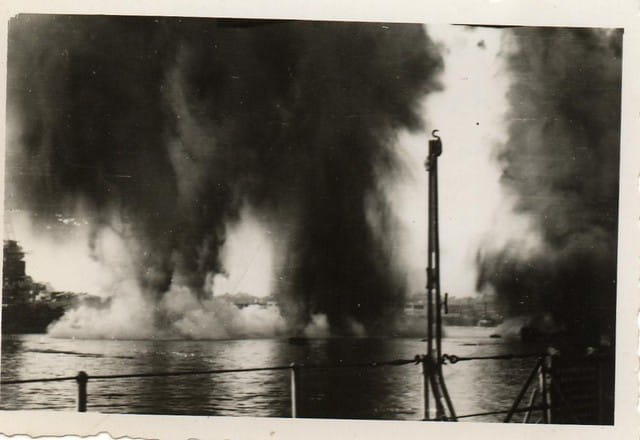 Le jean bart bombardé