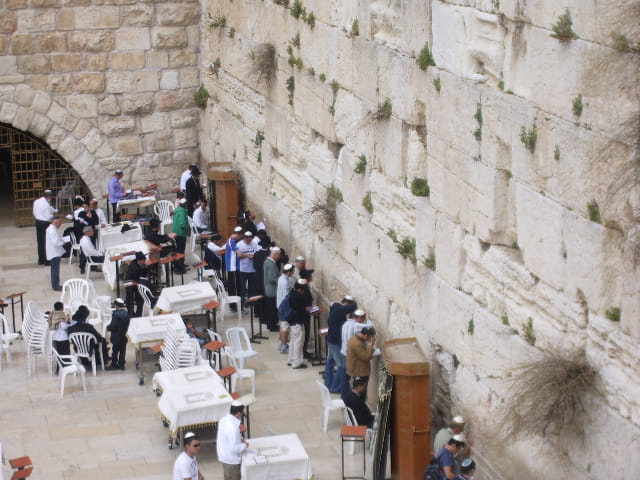 Le mur des lamentations