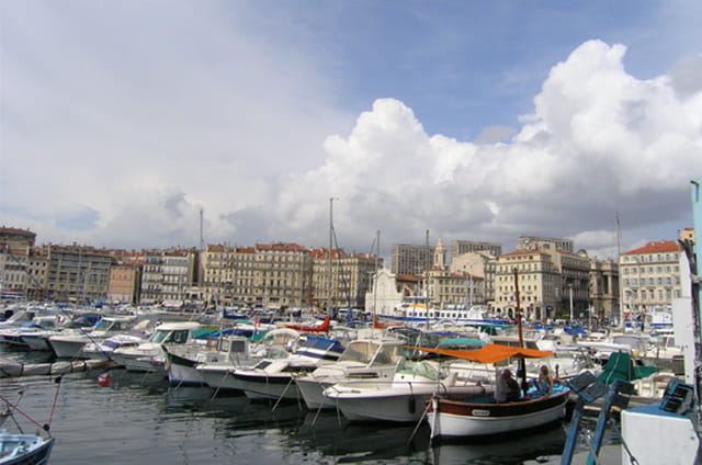 Le vieux port de marseille
