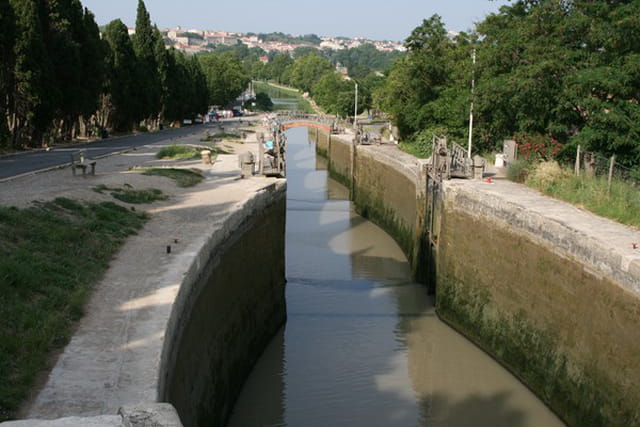 Les 9 écluses de Fonserane