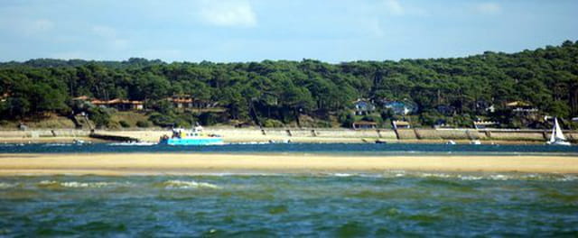 les bancs de sable dans le Bassin d'Arcachon