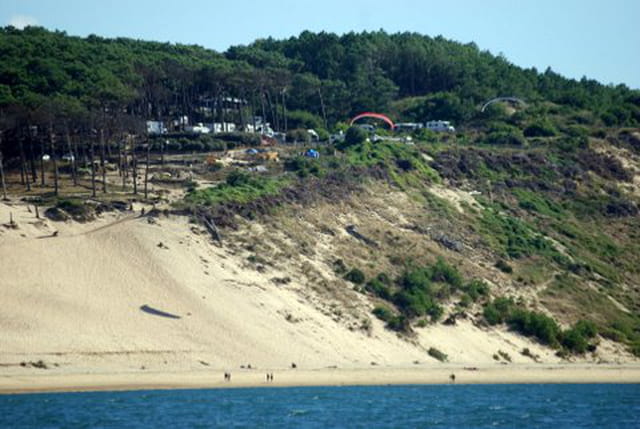 les campings de la dune du Pyla