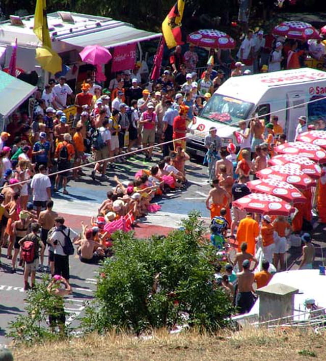 Les hollandais sur le tour de franc