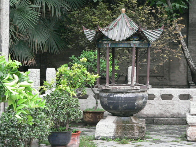 Les jardins de la mosquée
