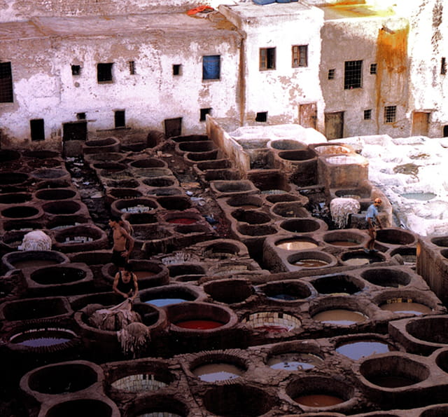 LES TEINTURIERS DE FES