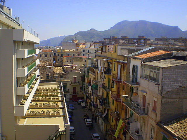 Les toits de Palerme
