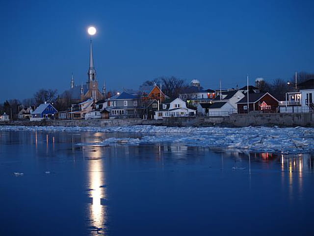 Lever de pleine lune