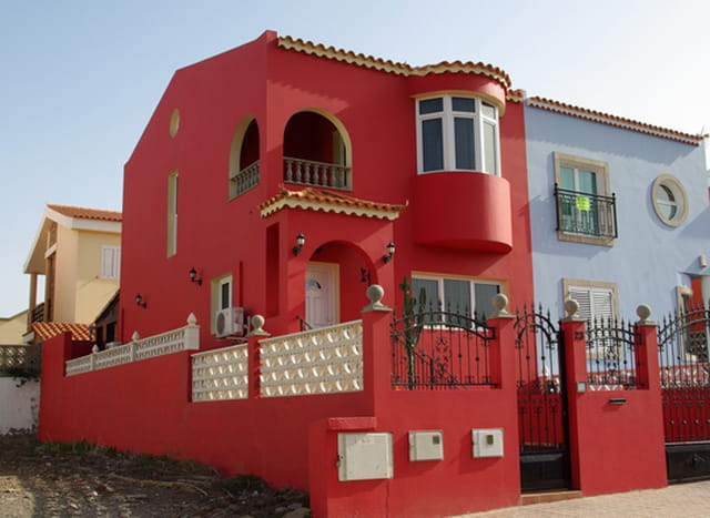 Maisons en technicolor