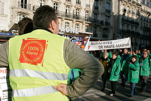 Manifestation des buralistes