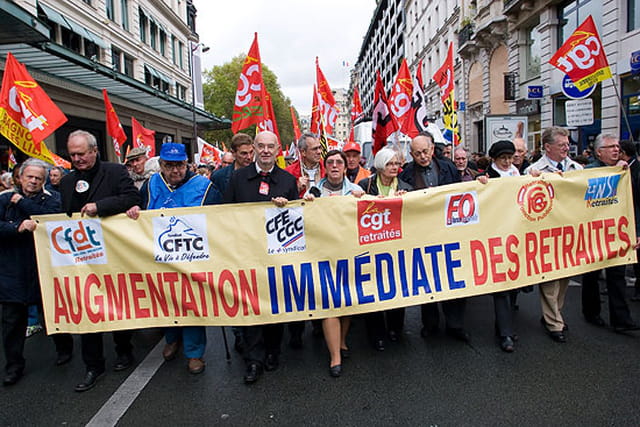 Manifestation des retraités