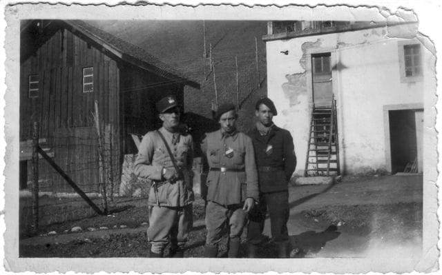 Mon papa (Ã gauche)
