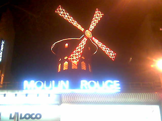 Moulin /by night