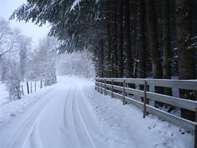 Neige en auvergne