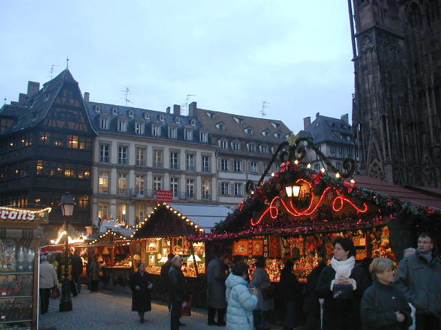 Noël à strasbourg