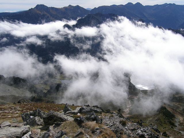 Nuages du sommet