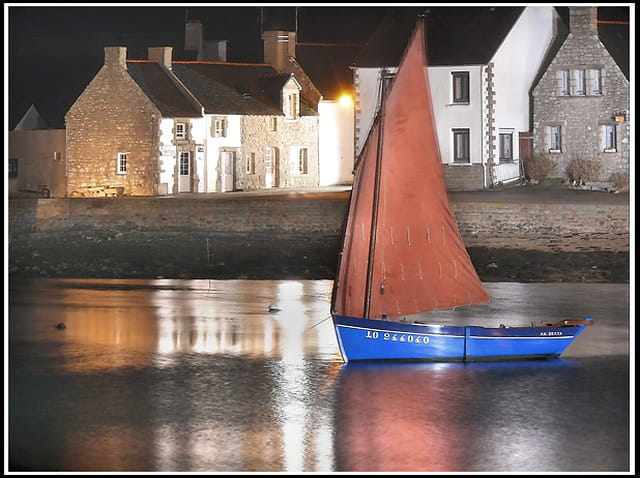 Nuit claire à Saint-Cado
