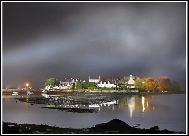 Nuit claire à Saint-Cado