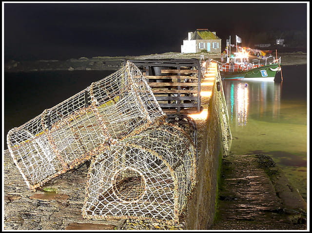 Nuit claire à Saint-Cado