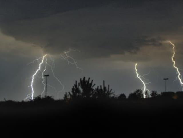 Orage d'été à charleville-mézières