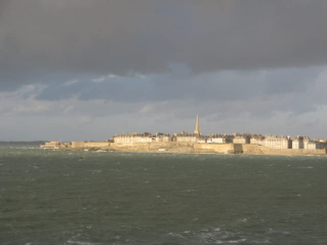 Orage sur Saint Malo