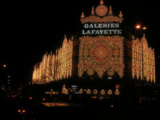 Paris la nuit de noël