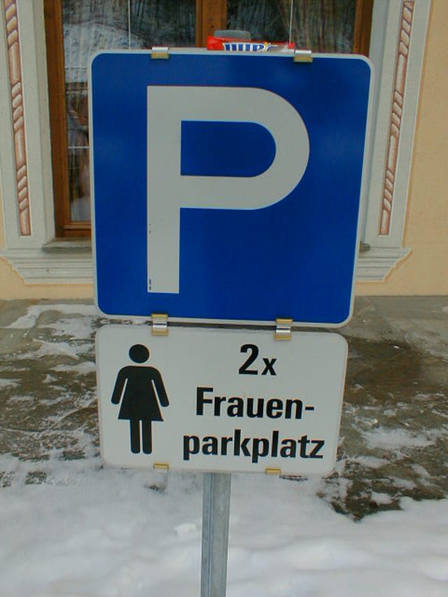 Parking pour femme