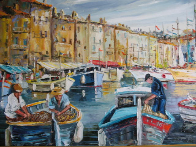 Pecheurs à Saint Tropez