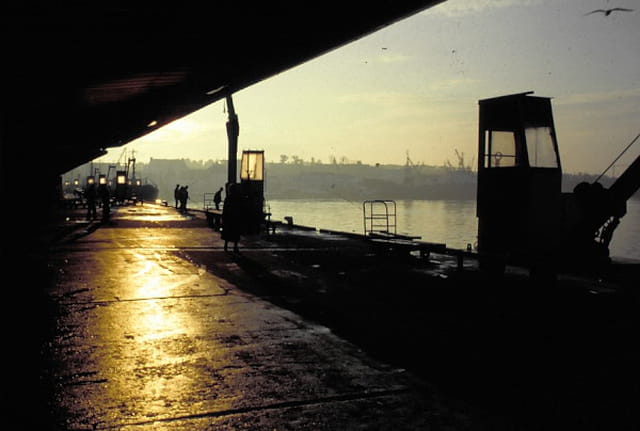 Petit matin sur le quai