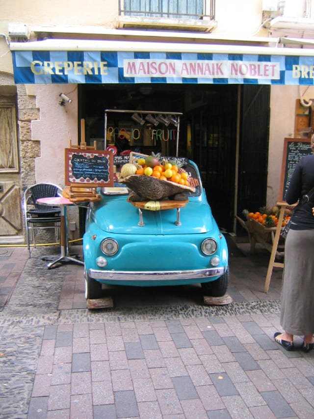 Petite voiture vitaminée