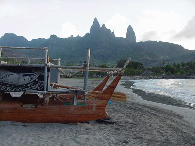 Pics et pirogue double