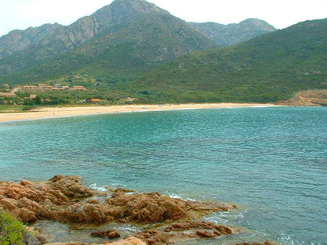 Plage corse