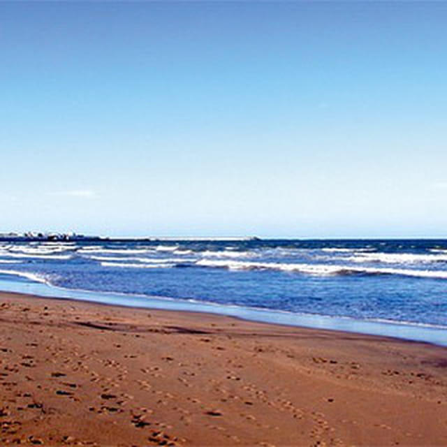 Plage d' El jadida au Maroc