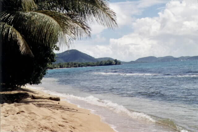 Plage de Ste Lucie