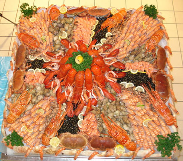 Plateau de fruit de mer