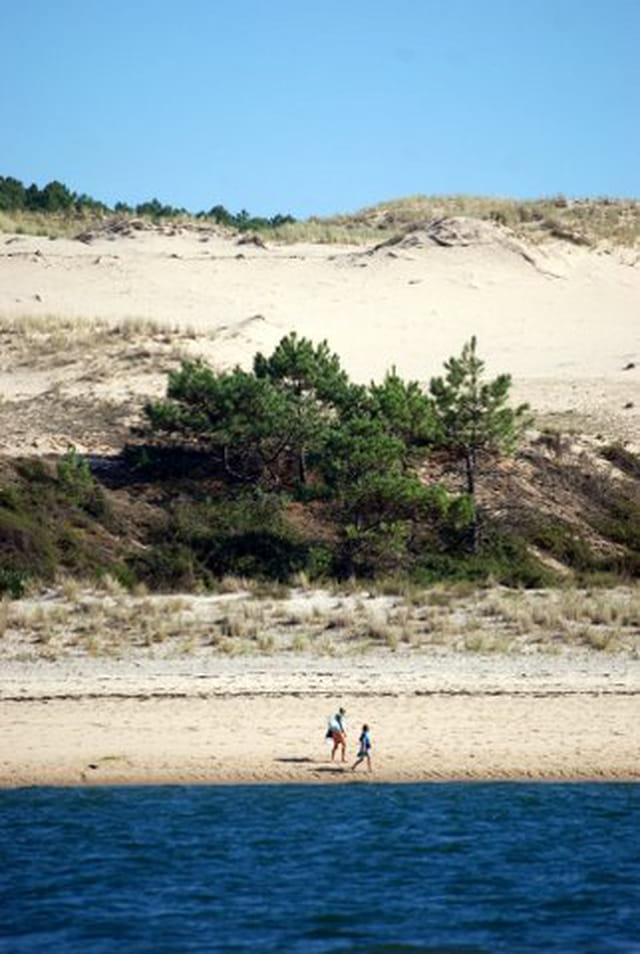 promenade le long du Bassin d'Arcachon