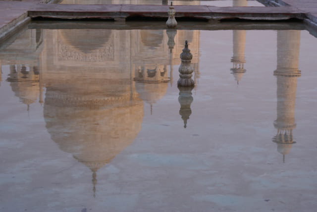Reflet Taj Mahal